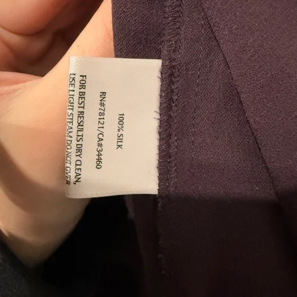 Eileen Fisher Rich Plum Tank Top - Picture 5 of 6